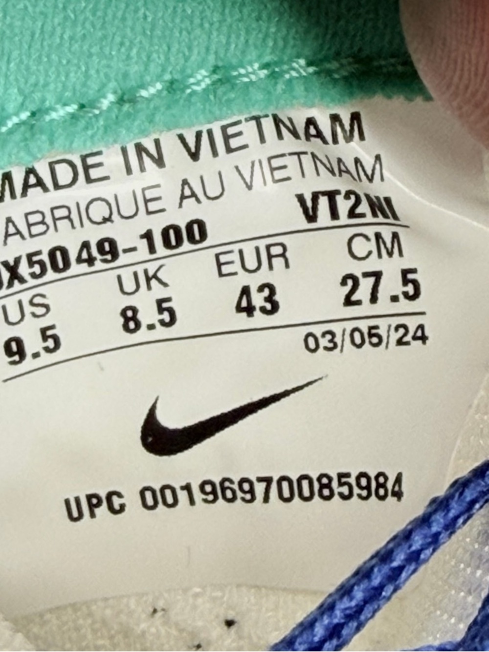 Nike React x infinity run 4 Women’s Size 9.5 DX5049-100 - Picture 10 of 12